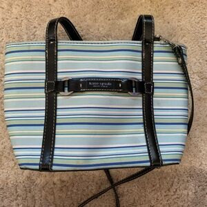 KATE SPADE Cross Body striped purse